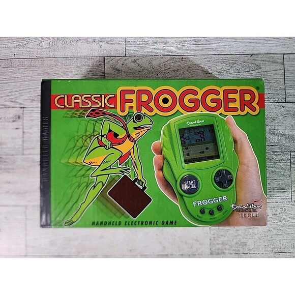 Vintage Classic Frogger Excalibur Electronic Handheld Travel Video Game 2005 - Picture 2 of 5